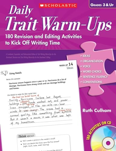9780545095990: Daily Trait Warm-Ups: 180 Revision and Editing Activities to Kick Off Writing Time