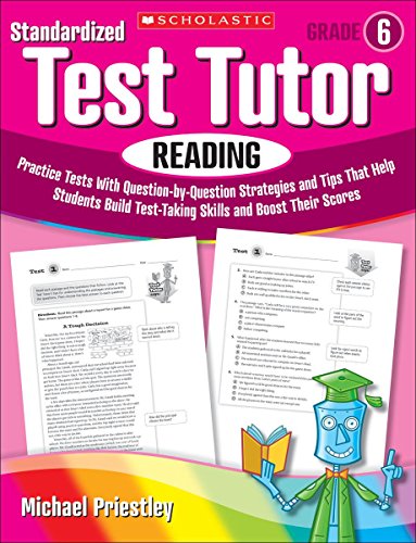 Beispielbild fr Standardized Test Tutor: Reading Grade 6 zum Verkauf von Better World Books
