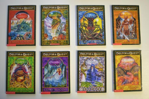 Stock image for Deltora Quest Complete Boxed Set, Books 1-8: The Forests of Silence, The Lake of Tears, City of the Rats, The Shifting Sands, Dread Mountain, The Maze of the Beast, The Valley of the Lost, and Return to Del for sale by Hilltop Book Shop