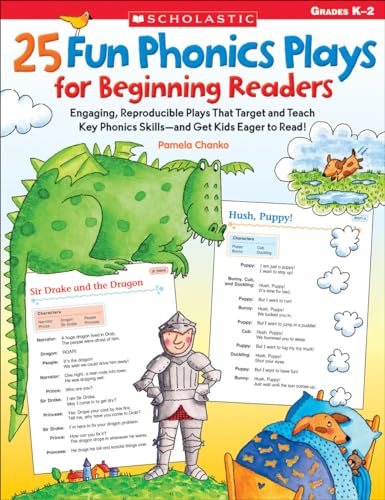 Beispielbild fr 25 Fun Phonics Plays for Beginning Readers: Engaging, Reproducible Plays That Target and Teach Key Phonics Skills--And Get Kids Eager to Read! zum Verkauf von Russell Books