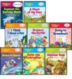 Vocabulary Tales Set 2: A Plant of My Own, Dinosaur Days, Going to Grandma's, Grace in Space, I Think I Need a Pet, Katie the Caterpillar, Protect the Earth!, and Seymour the Scaredy-Shark (8-Book Set) (9780545103589) by Elizabeth Bennett