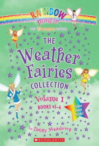 Stock image for The Weather Fairies Collection Books 1-4: Crystal the Snow Fairy, Abigail the Breeze Fairy, Pearl the Cloud Fairy, Goldie the Sunshine Fairy (Rainbow Magic: The Weather Fairies) for sale by WorldofBooks