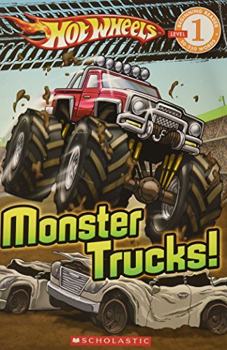 Imagen de archivo de Hot Wheels: Monster Trucks! (Scholastic Reader Level 1) a la venta por Save With Sam