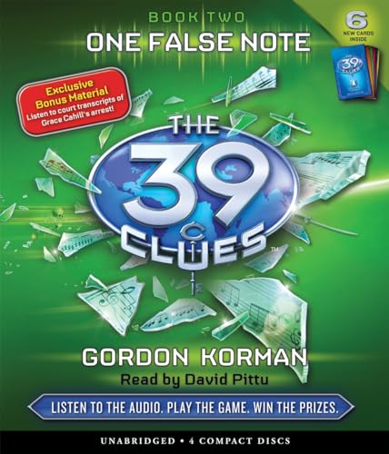 Stock image for One False Note (The 39 Clues, Book 2) - Audio for sale by SecondSale