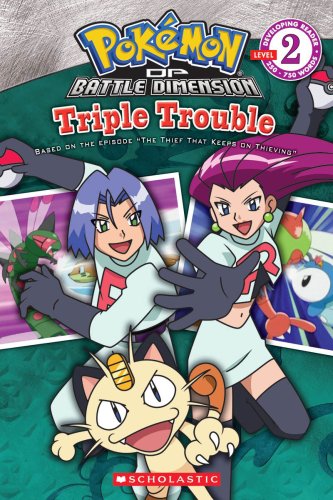 9780545112109: Pokemon: Triple Trouble (Developing Reader, Level 2)