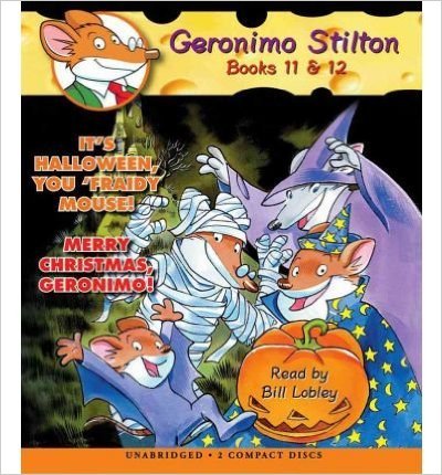 Stock image for Geronimo Stilton Audio Books 11-12: ITS HALLOWEEN, YOU FRAIDY MOUSE! & MERRY CHRISTMAS, GERONIMO! (AUDIO for sale by Wonder Book