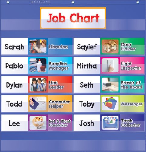 Imagen de archivo de Class Jobs Pocket Chart a la venta por GF Books, Inc.