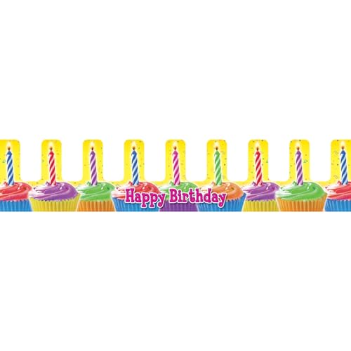 Stock image for Birthday Cupcake Crowns; Pack of 36; no. TF-1593 for sale by Ergodebooks