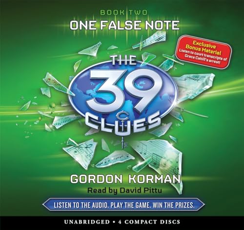Stock image for One False Note (The 39 Clues, Book 2) - Audio Library Edition for sale by SecondSale