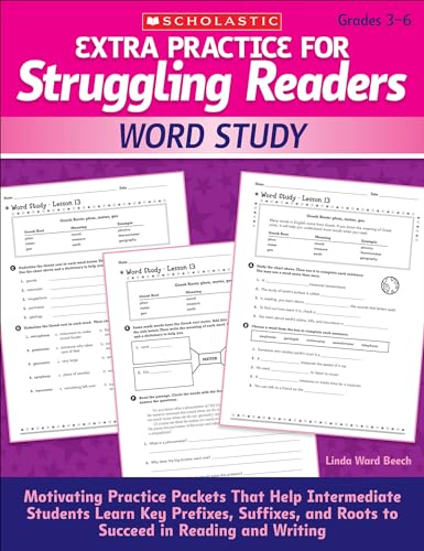 Beispielbild fr Word Study, Grades 3-6 zum Verkauf von Blackwell's