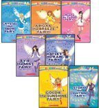 Stock image for The Weather Fairies Complete Set, Books 1-7: Crystal the Snow Fairy, Abigail the Breeze Fairy, Pearl the Cloud Fairy, Goldie the Sunshine Fairy, Evie the Mist Fairy, Storm the Lightning Fairy, and Hayley the Rain Fairy (Rainbow Magic) for sale by Blindpig Books