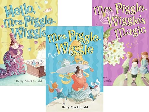 Stock image for Mrs. Piggle-Wiggle Set, Books 1-3: Mrs. Piggle-Wiggle; Mrs. Piggle-Wiggle's Magic; and Hello, Mrs. P [Paperback] Betty MacDonald for sale by Lakeside Books