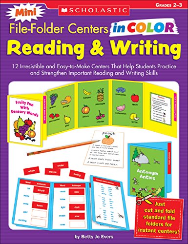 Beispielbild fr Mini File-Folder Centers in Color: Reading and Writing (2-3): 12 Irresistible and Easy-to-Make Centers That Help Students Practice and Strengthen Important Reading and Writing Skills zum Verkauf von BooksRun