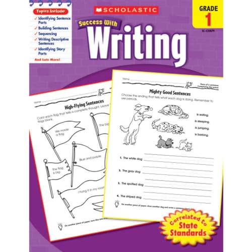 Stock image for Scholastic Success with Writing, Grade 1 for sale by Gulf Coast Books