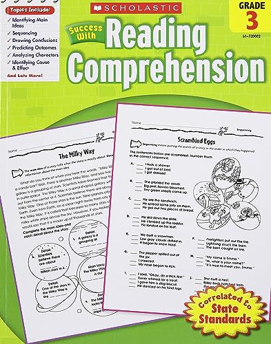 Beispielbild fr Scholastic Success with Reading Comprehension Grade 3 zum Verkauf von Better World Books