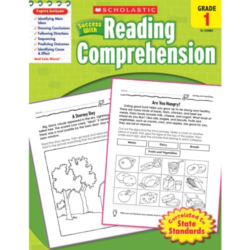 9780545200844: Scholastic Success with Reading Comprehension, Grades 1