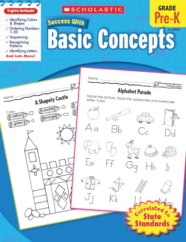 Scholastic Success with Basic Concepts (9780545200936) by Scholastic