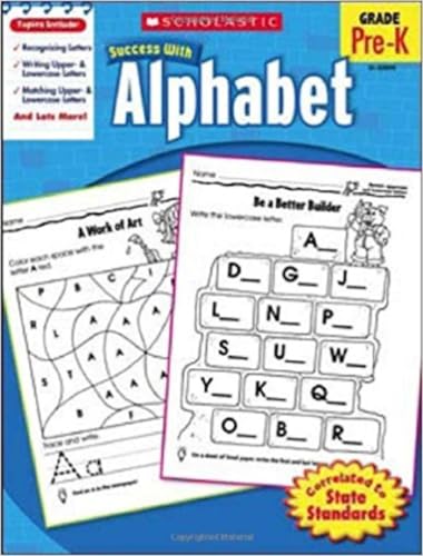 9780545200943: Scholastic Success With Alphabet: Grade Pre-K