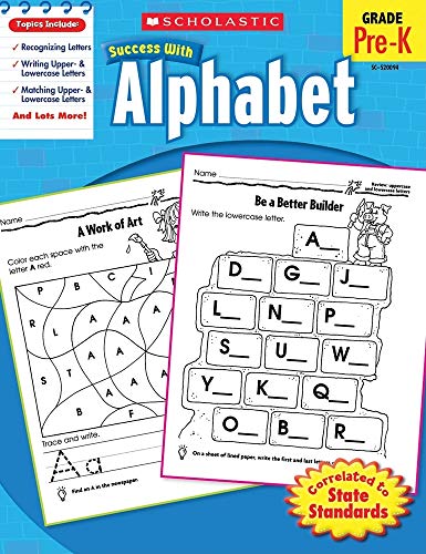 Stock image for Scholastic Success with Alphabet for sale by Decluttr