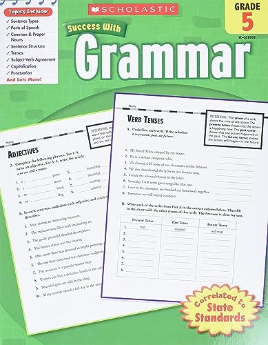 9780545201025: Scholastic Success With Grammar, Grade 5