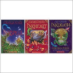 Stock image for Inkheart Trilogy - Inkheart, Inkdeath, Inkspell (Inkheart, 1-3) for sale by Blindpig Books