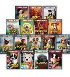 Stock image for The Puppy Place Set, Books 1-16: Goldie, Snowball, Shadow, Rascal, Buddy, Flash, Scout, Patches, Noodle, Pugsley, Princess, Maggie and Max, Cody, Honey, Bear, and Lucky (16-Book Set) for sale by GoldBooks