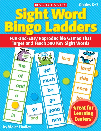 Beispielbild fr Sight Word Bingo Ladders : Fun-and-Easy Reproducible Games That Target and Teach 300 Key Sight Words zum Verkauf von Better World Books