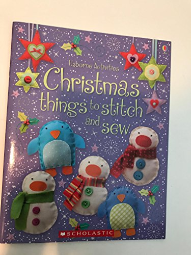 Imagen de archivo de Christmas Things to Stitch and Sew a la venta por BookHolders