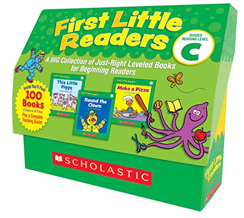 Imagen de archivo de First Little Readers: Guided Reading Level C: A BIG Collection of Just-Right Leveled Books for Beginning Readers a la venta por GF Books, Inc.