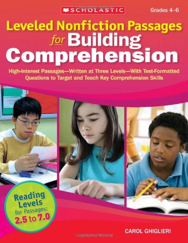 9780545227568: Leveled Nonfiction Passages for Building Comprehension: Grades 4-6 (Teaching Resources)