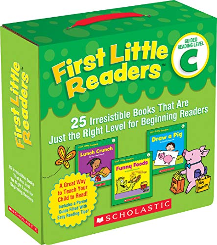 Imagen de archivo de First Little Readers Parent Pack: Guided Reading Level C: 25 Irresistible Books That Are Just the Right Level for Beginning Readers a la venta por Goodwill Books