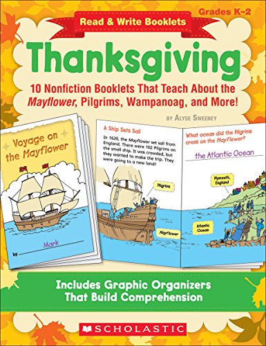 Stock image for Read & Write Booklets Thanksgiving Grades K-2 (Read and Write Booklets) for sale by HPB-Movies