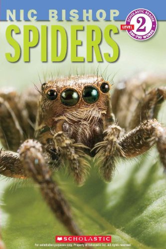 9780545237574: Spiders (Scholastic Reader, Level 2: Nic Bishop #2)