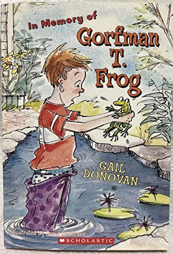 Beispielbild fr In Memory of Gorfman T. Frog zum Verkauf von SecondSale