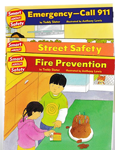 Stock image for Smart About Safety Collection By Scholastic (Not a Boxed Set) : Set of 5 Books: Home Safe Home / Street Safety / Stranger Danger / Emergency - Call 911 / Fire Prevention for sale by Zoom Books Company