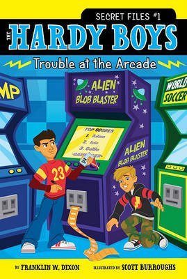 Stock image for { [ TROUBLE AT THE ARCADE (HARDY BOYS: SECRET FILES (QUALITY) #01) ] } Dixon, Franklin W ( AUTHOR ) Apr-27-2010 Paperback for sale by Wonder Book