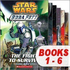 9780545262156: Star Wars Boba Fett Set (6 Books) (Star Wars Boba Fett, #1 The Fight to Survive; #2 Crossfire; #3 Maze of Deception; #4 Hunted; #5 A New Threat; #6 Pursuit)
