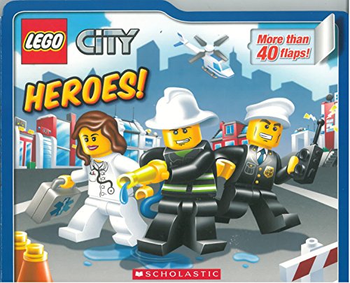 Stock image for Heroes! (LEGO City: Lift-the-Flap Board Book): Lift-the-Flap Board Book for sale by Gulf Coast Books
