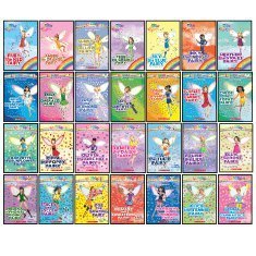 Stock image for The Rainbow Magic Fairies 28-Book Set: The Complete Original Rainbow Fairies Set, The Complete Jewel Fairies Set, The Complete Petal Fairies Set, and The Complete Sports Fairies Set (Rainbow Magic) for sale by Blindpig Books