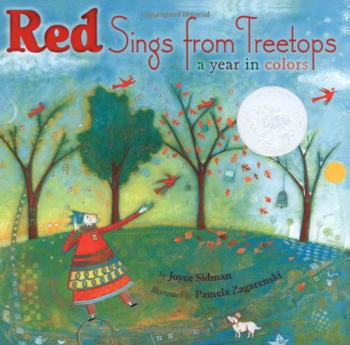 Beispielbild fr Red Sings from Treetops: A Year in Colors (Sidman, Joyce) zum Verkauf von Better World Books