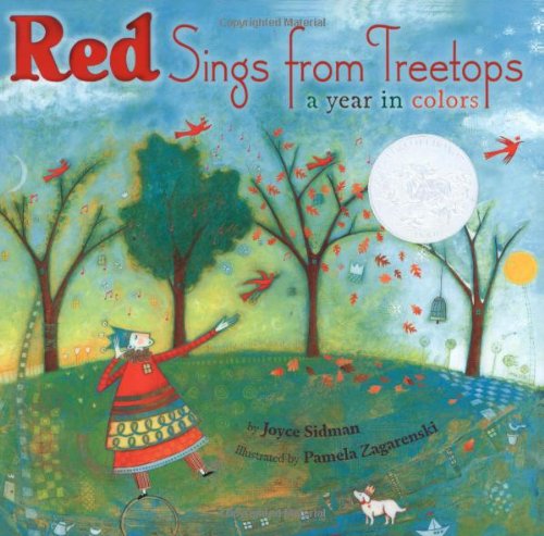 Stock image for Red Sings from Treetops: A Year in Colors (Sidman, Joyce) for sale by HPB-Emerald