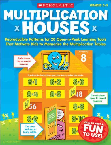 Beispielbild fr Multiplication Houses: Reproducible Patterns for 20 Open-n-Peek Learning Tools That Motivate Kids to Memorize the Multiplication Tables (Teaching Resources) zum Verkauf von Wonder Book