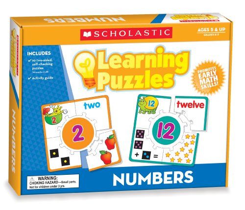 9780545302296: Numbers: Grades K-3 (Learning Puzzles)