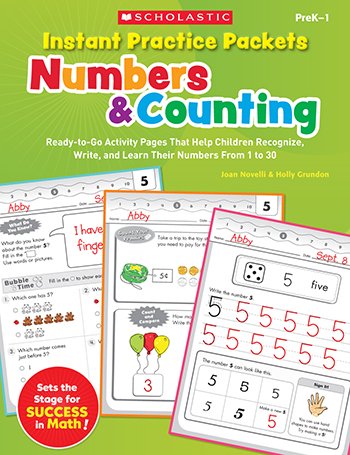 Image d'archives pour Instant Practice Packets: Numbers & Counting: Ready-to-Go Activity Pages That Help Children Recognize, Write, and Learn Their Numbers From 1 to 30 (Teaching Resources) mis en vente par ThriftBooks-Atlanta