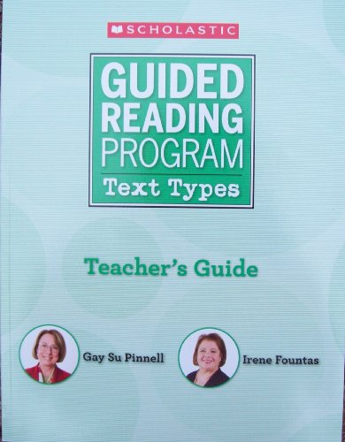 Stock image for Guided Reading Program - Text Types for sale by Better World Books