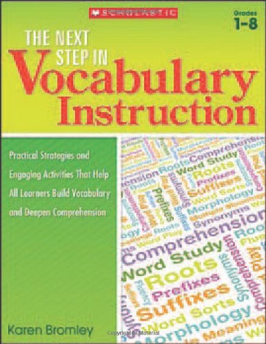 Beispielbild fr The Next Step in Vocabulary Instruction zum Verkauf von Better World Books