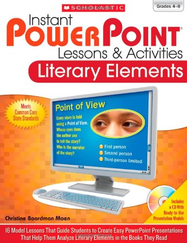 Imagen de archivo de Instant Powerpoint Lessons and Activities: Literary Elements a la venta por Better World Books