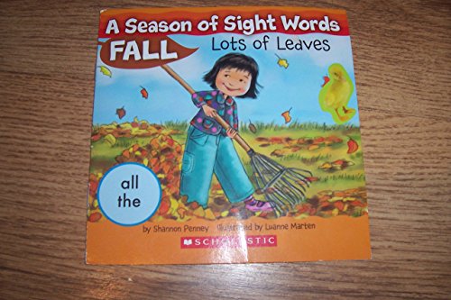 Imagen de archivo de A Season of Sight Words-Fall: Lots of Leaves a la venta por Once Upon A Time Books