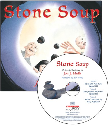Stone Soup (Read Along Book & CD) (9780545353946) by Muth, Jon J