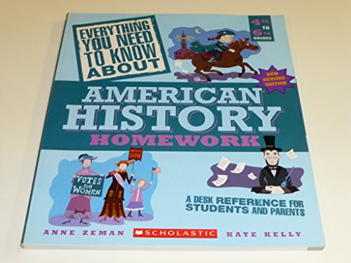 Stock image for Everything You Need to Know about American History Homework for sale by Blue Vase Books